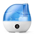 for Rotation 24 Indoor Run 360° Bedroom, Mist Auto VCK Large 2.3L 3 Time, Air Shut-Off, Room Home Ultrasonic Hours for Humidifiers Use Nozzle Baby Humidifier, Nursery, Cool Levels, Mist Quiet Plants,