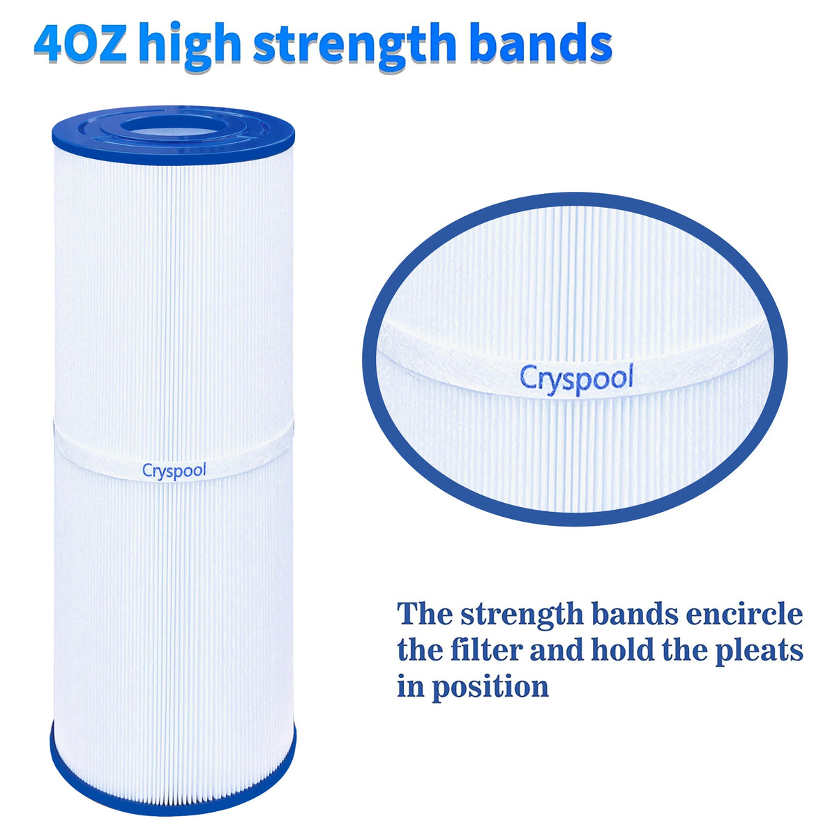 4 FC-2390, , Filter Tub 50 with ft PRB50-in, Filter 03FIL1600,373045 Cryspool C-4950, Hot Pack sq. Compatible Spa