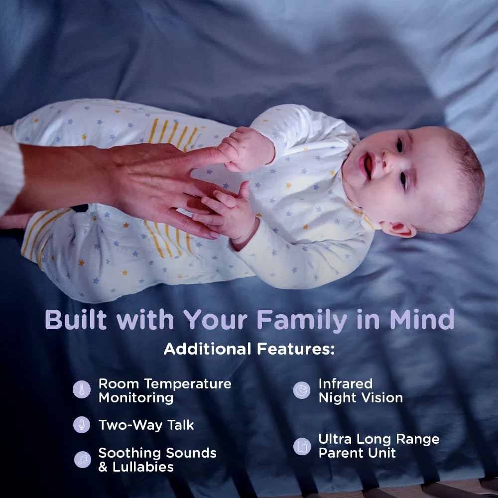 Monitor Hubble Baby Nursery Smart Connected Touch Screen Premium, Pal Viewer with 5”