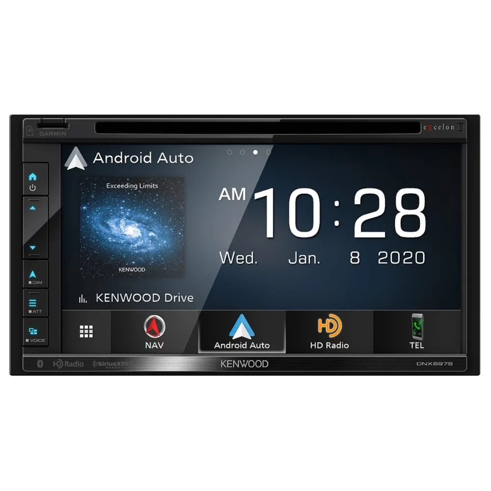 DVD Full HD Navigation New Camera Dashboard DNX697S Receiver Kenwood & 6.8" DRV-N520