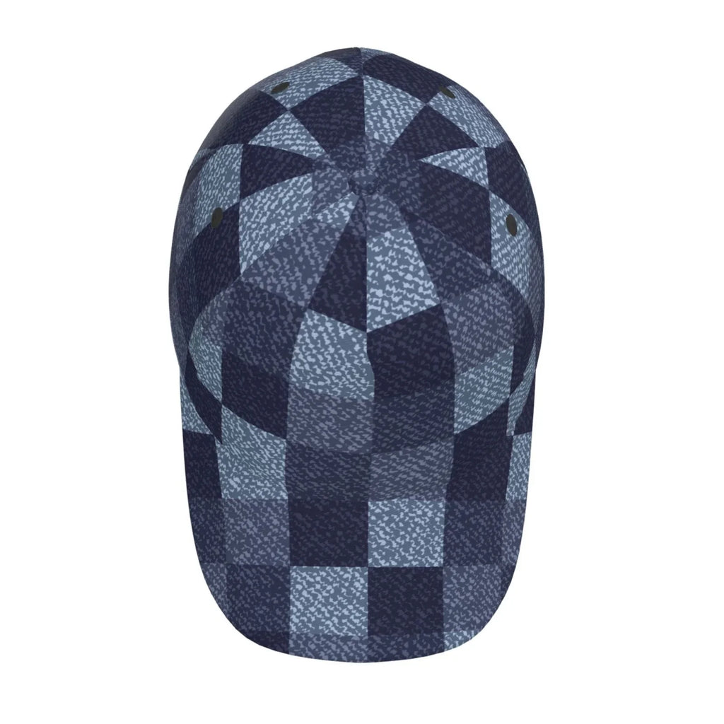 Cotton Fashion Baseball Hats Haiem Headwear Adjustable Hat Cap Dad Buffalo Blue Gingham Women Unisex Men Soft Style for Check
