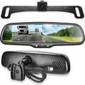 Car with 4.3” Screen Fit - + Camera Tailgaters View for 170° Moistureproof Universal Mirror Enhanced Backup Kit Rear Safety Master