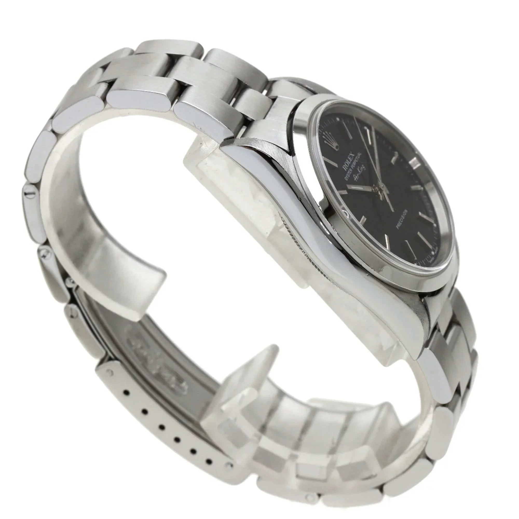 Steel Watch Rolex Men's 14000M Pre-Owned King (Good) Air Stainless
