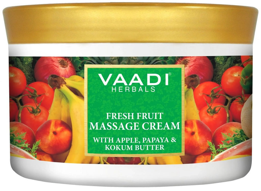Kokum Massage (17.64 1 Of - 500 Butter All Oz) (Pack With Vaadi Fruit - , Cream Herbals & X Gm) Cream Papaya Fresh - Herbal Natural