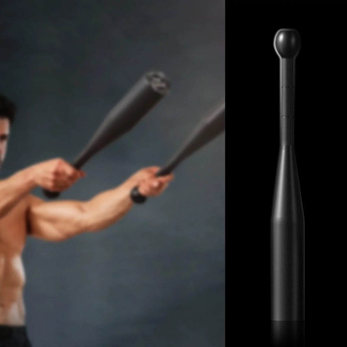 Workout 48cm Club Body up Strength Club Bells Full Macebell Exercise Warming Weighted 2kg Strength Bar Shoulder