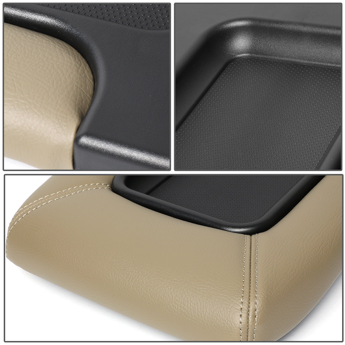 Lid Center 06 03 Armrest Repair 05 2007 Beige 2001 Pickup Silverado 02 Console Escalade to 04 Assembly Kit Truck Sierra For