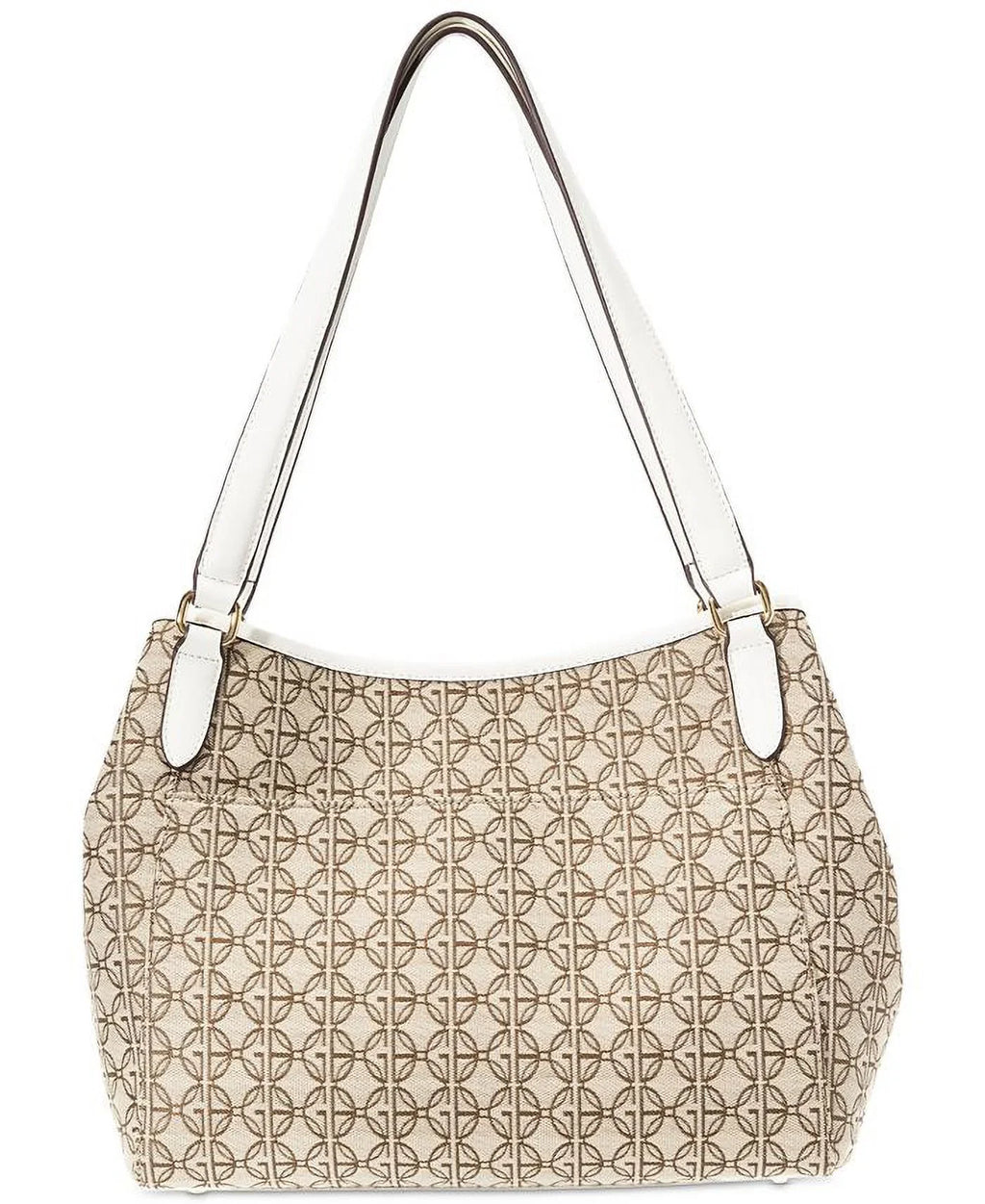 Giani Signature White Logo Poster Bag Bernini Shoulder Jacquard 4