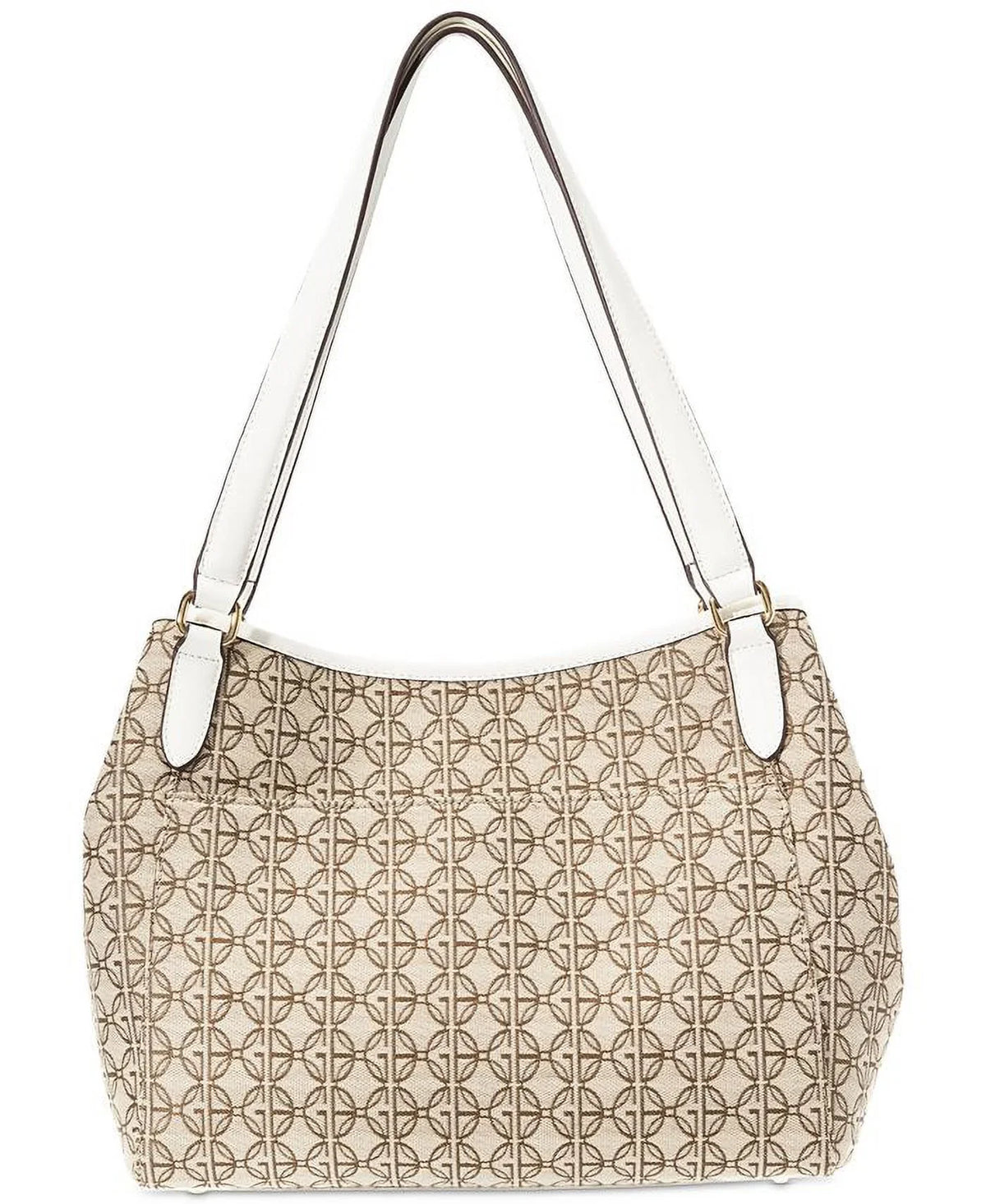 Giani Signature White Logo Poster Bag Bernini Shoulder Jacquard 4