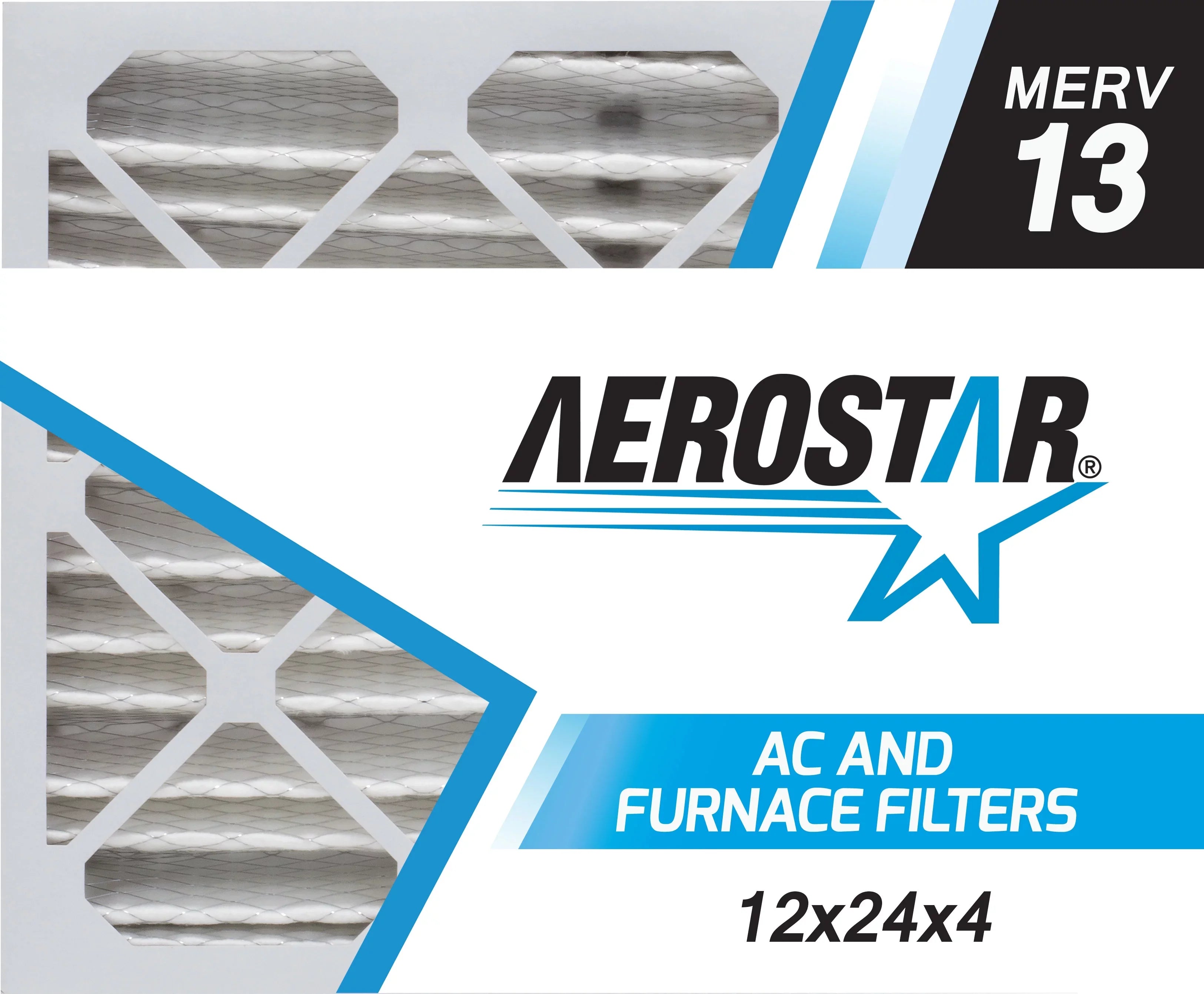 the Pleated 13, 12 of x x Made 24 Box Aerostar in Air 4, 12x24x4 6, Filter,