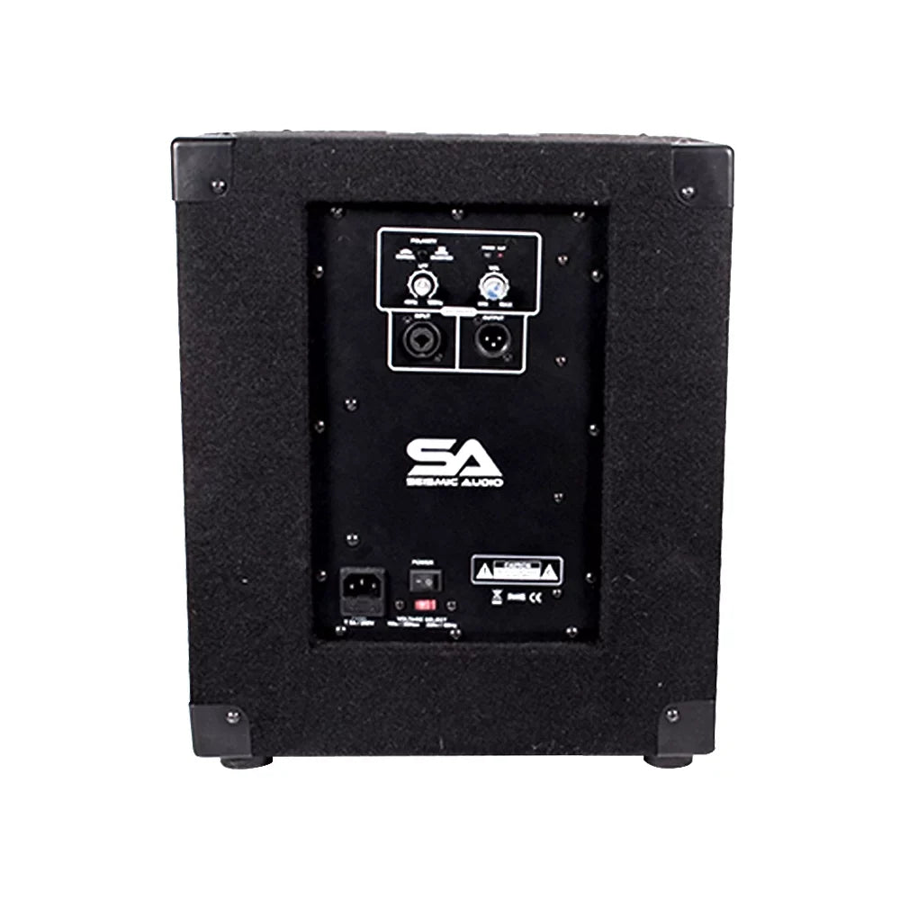 Cabinet 10" Audio Audio PRO - Band Seismic DJ Really-Mini-Tremor Pro Powered 500W Speaker New Audio Subwoofer PA
