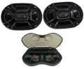 2) 450w DB692 Polk Audio 6X9" Audio Car Speakers+Cyberbuds Marine//Motorcycle