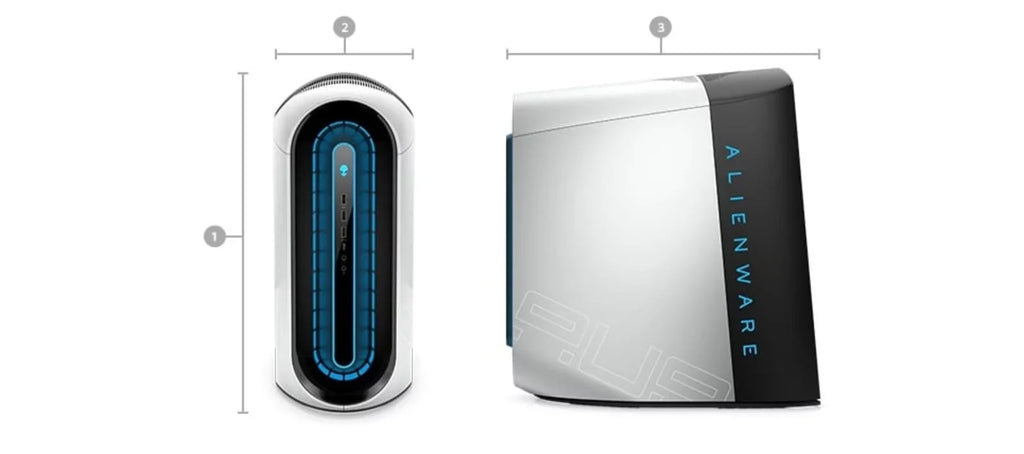 GDDR6X Cores SSD RAM (2021) i7 3080 1TB Gen 1TB Desktop (Refurbished) 8 RTX GHz 5 Alienware Gaming - Aurora Restored - 11th R12 CPU @ 32GB - Core - + 10GB - HDD