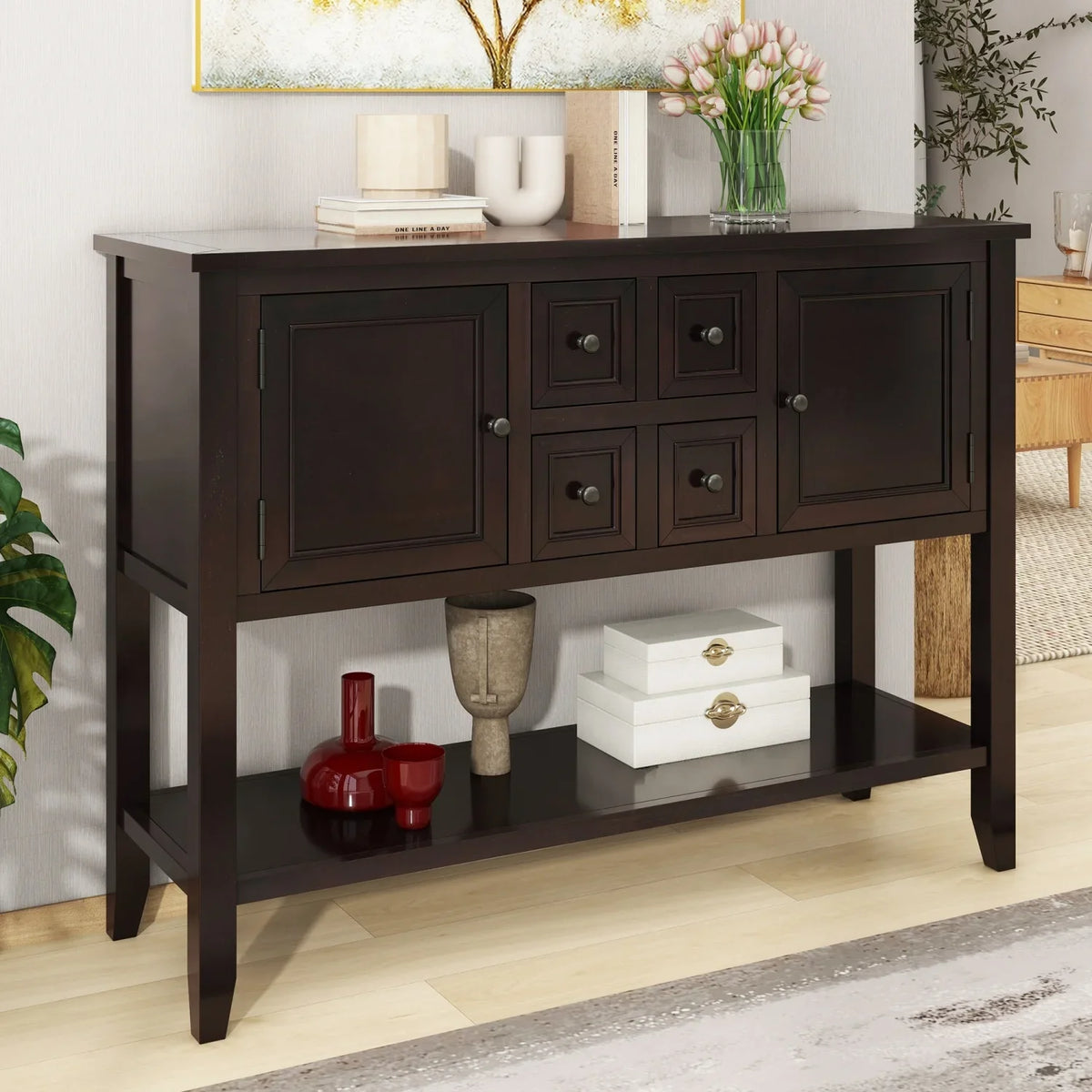 Shelf for Entrances Kitchens Ample (White Console Storage Small Living Four Table Vintage Bottom Series SKU Rooms and TREXM with WF190263AAA) and OLD Cambridge Drawers