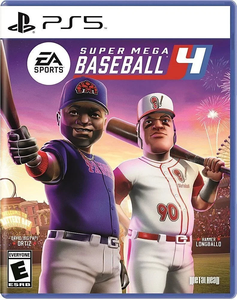 '- 5 Super Mega 4 Baseball PlayStation