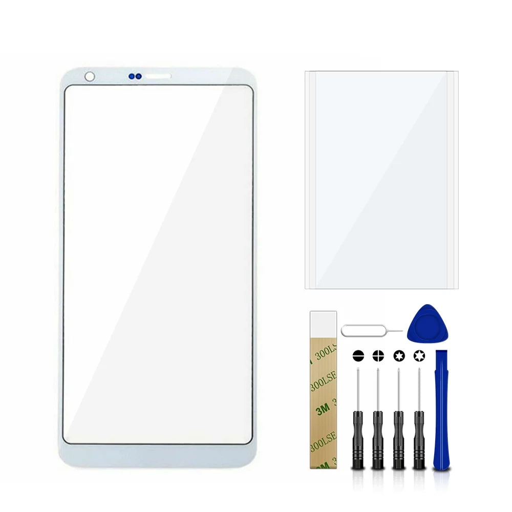 H870DSU For Screen Plus G6 Replacement Front Lens White Glass Outer Tool