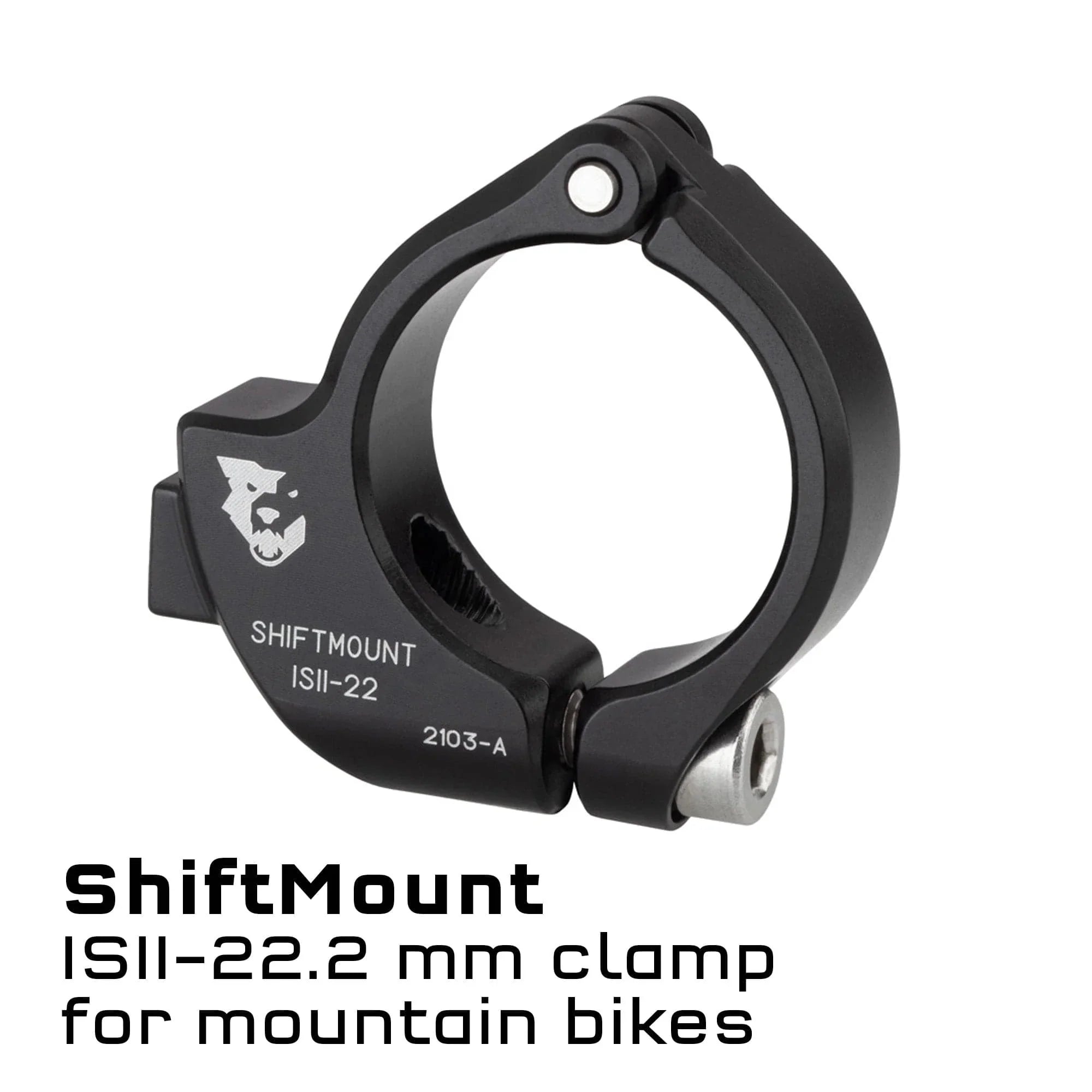 I-spec for Clamp - Tooth Wolf 22.2mm Shifters ShiftMount