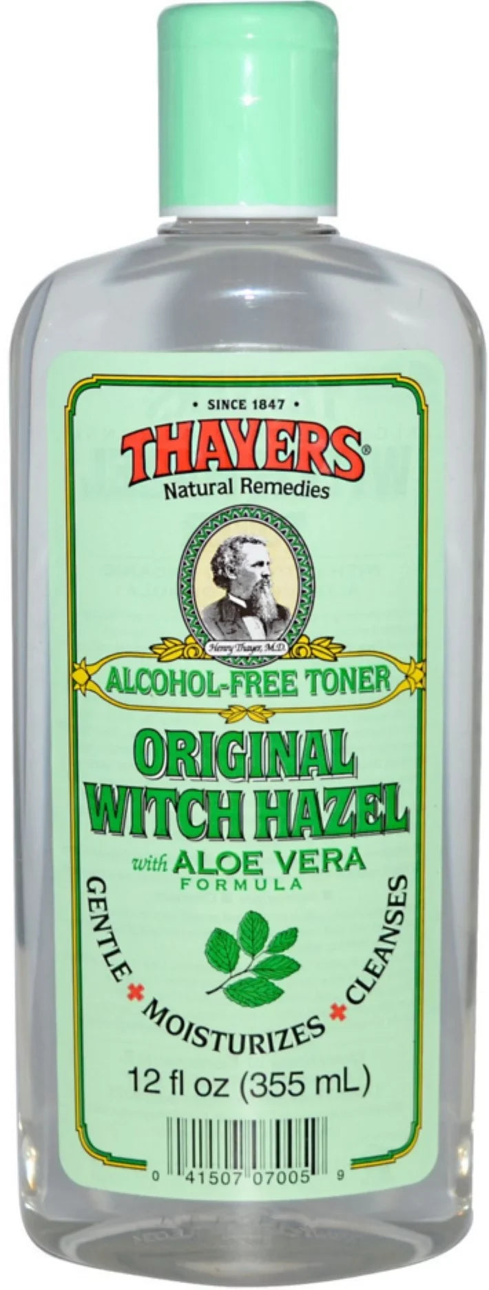 fl Original, 2 Vera Hazel Witch Pack Aloe 12 - Toner, Thayers oz