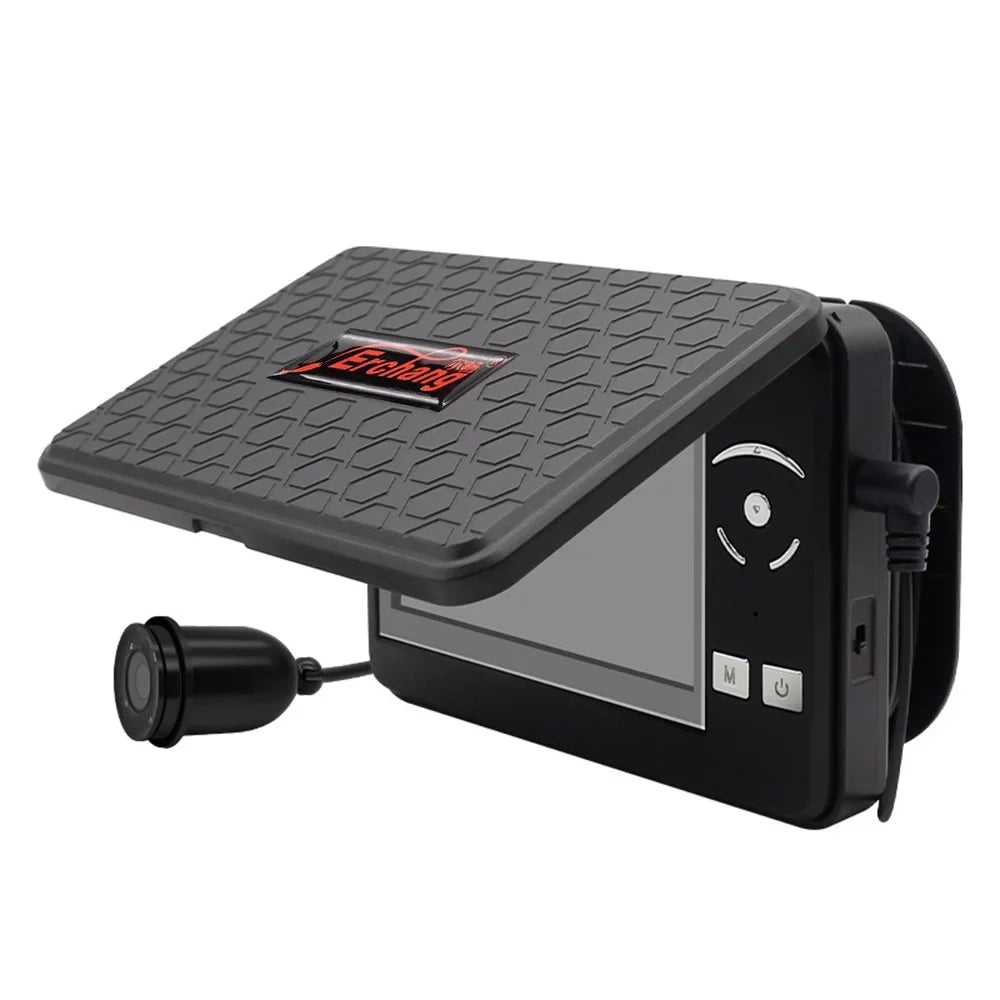 Sea Display Fishing Vessel 720P Finder Inch Lake with Ice Underwater Moistureproof 4.3 Fish Portable for Fishing