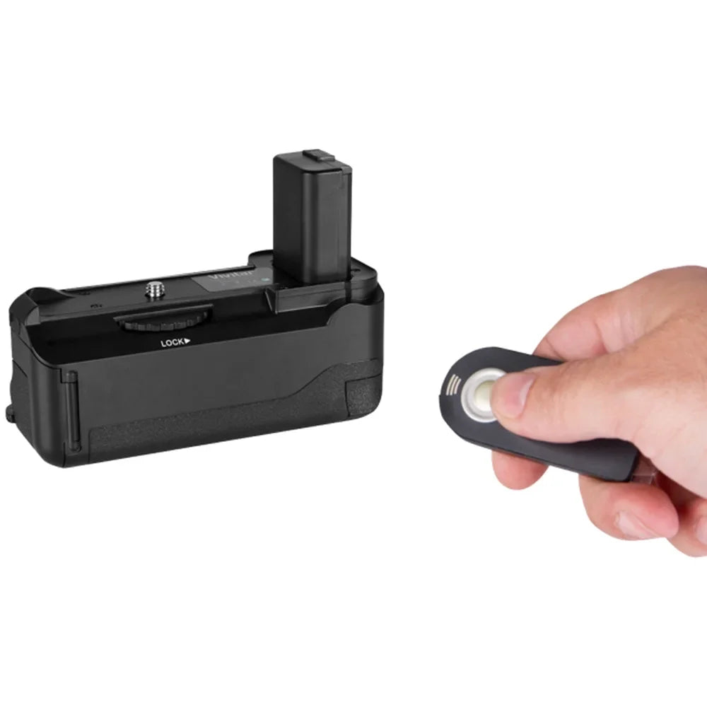 Alpha Wireless + Power Remote Vivitar Sony with for Battery Grip A6500 Deluxe Camera A6300