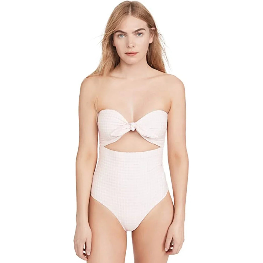 Medium Marie Pink, Women's Cradle Onia One Gingham Piece,