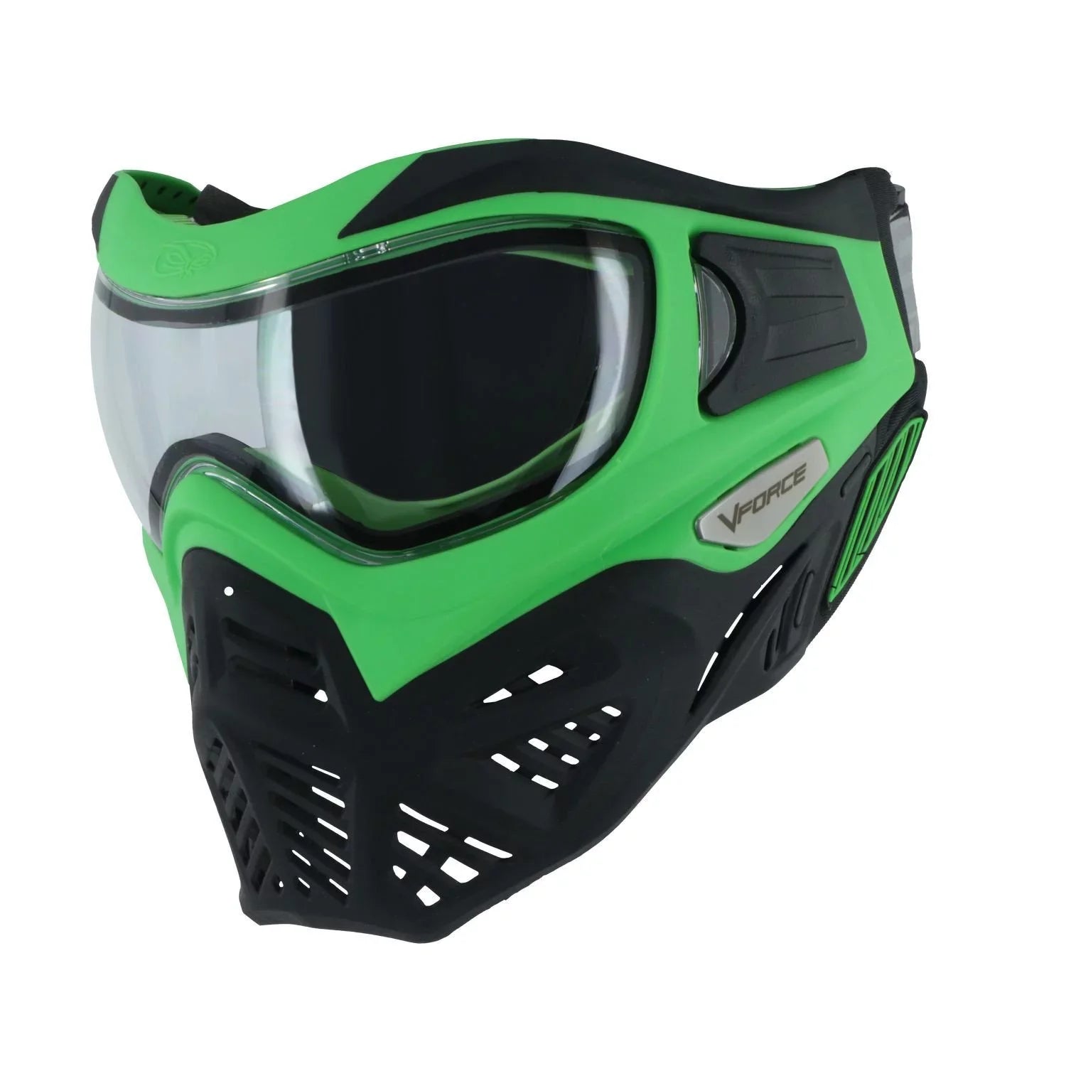 w Thermal Paintball - V-Force Black Green Clear Grill Lens 2.0 Goggle Venom Mask