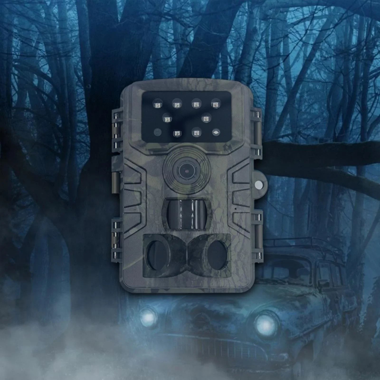 .0" Lens with 1080P Moisture Scouting Wildlife 16MP LEDs Angle Game Night Wide Mini 120 Camera Cam degree and Camera