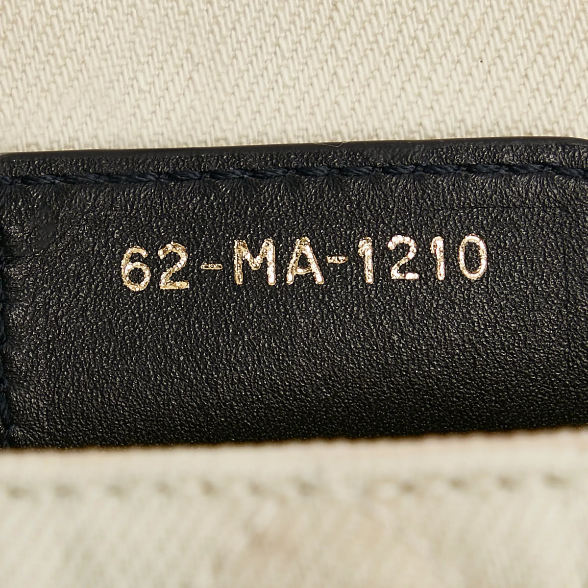 (Good) Fabric Caro Tie Authenticated Small Pre-Owned White Bag Denim Crossbody Dior Dye Unisex