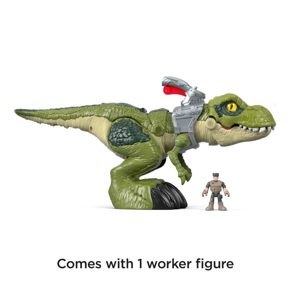 Dinosaur Playset Mouth Mega World Jurassic T.Rex Imaginext