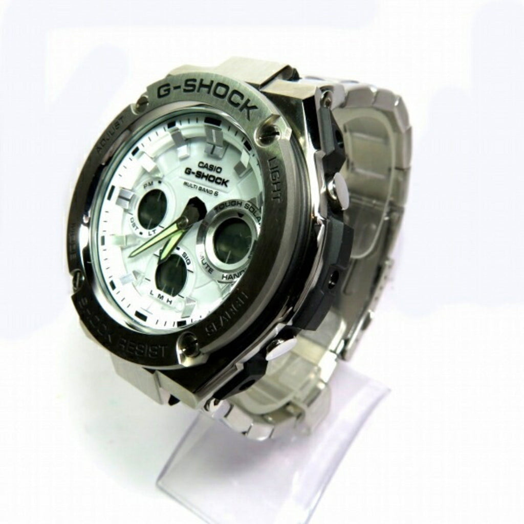 G-Shock Casio Pre-Owned Radio -W110D-7AJF (Good) Men's Solar Watch Multiband 6