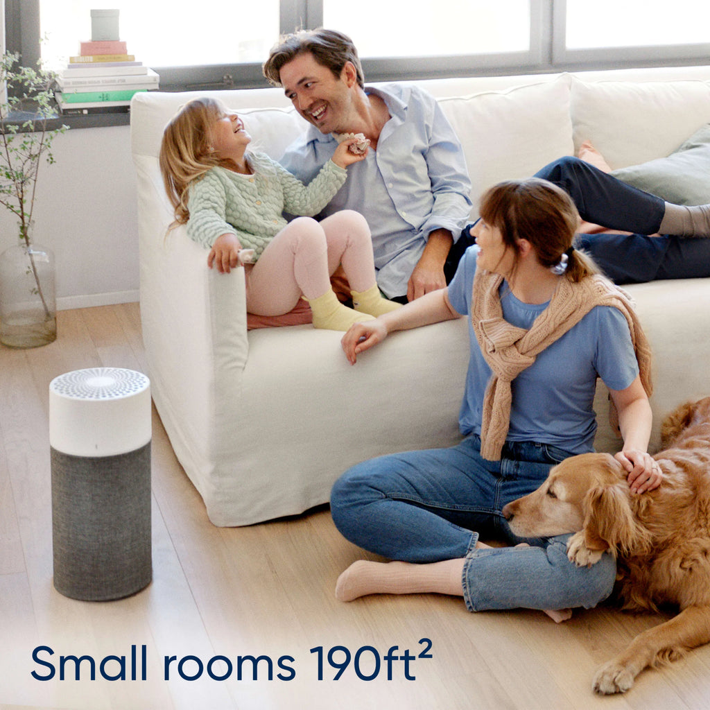 for Pre-Filter with Auto Blue Allergies, Mode 411 Dander, Air Small Purifier Dust, Viruses Blueair and Washable Bacteria Silent Pet Auto with and Pollen, Technology Pure Room Smoke,