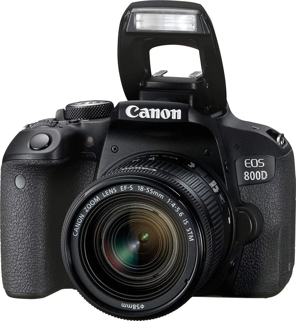 Card (Rebel Kit + Canon 32gb 3PC T7i) Bundle SanDisk 18-55mm Filter 800D Lens