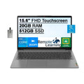 20GB Dolby i5-1135G7, 2021 Backlit Core 15.6" Grey, 512GB 11S, Xe Win Computer, Card Ideapad Webcam, Touchscreen Keyboard, PCIe Audio, 3 Laptop , Iris Graphics, , Intel 32GB Lenovo