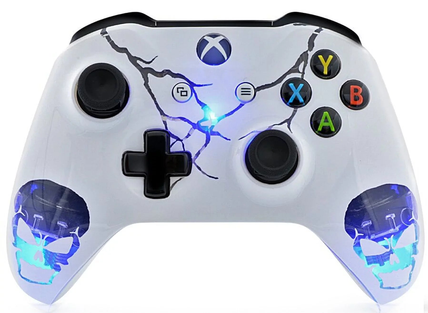 Unique One Custom (with Controller Design White" S jack) - "Skulls 3.5 Xbox