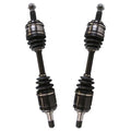 GX470 Driver Set 4Runner and for Front Toyota Lexus Passenger Side Axle GX460 2003-2018 Cruiser 2010-2018 AutoShack Neoprene 2003-2009 Boots Drive Replacement 2005-2018 Tacoma 2 2007-2014 Shaft