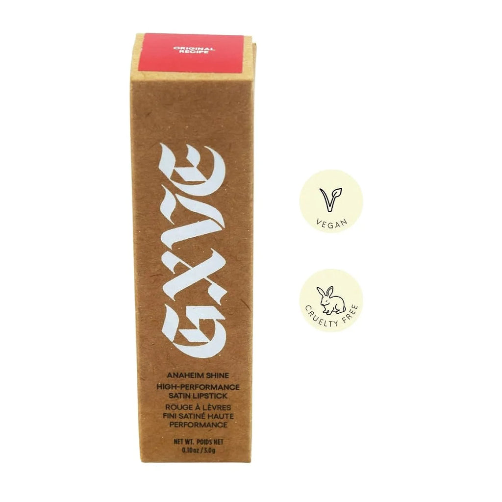 Original GWEN BY Satin STEFANI Clean Recipe GXVE High-Performance Shine Lipstick Anaheim