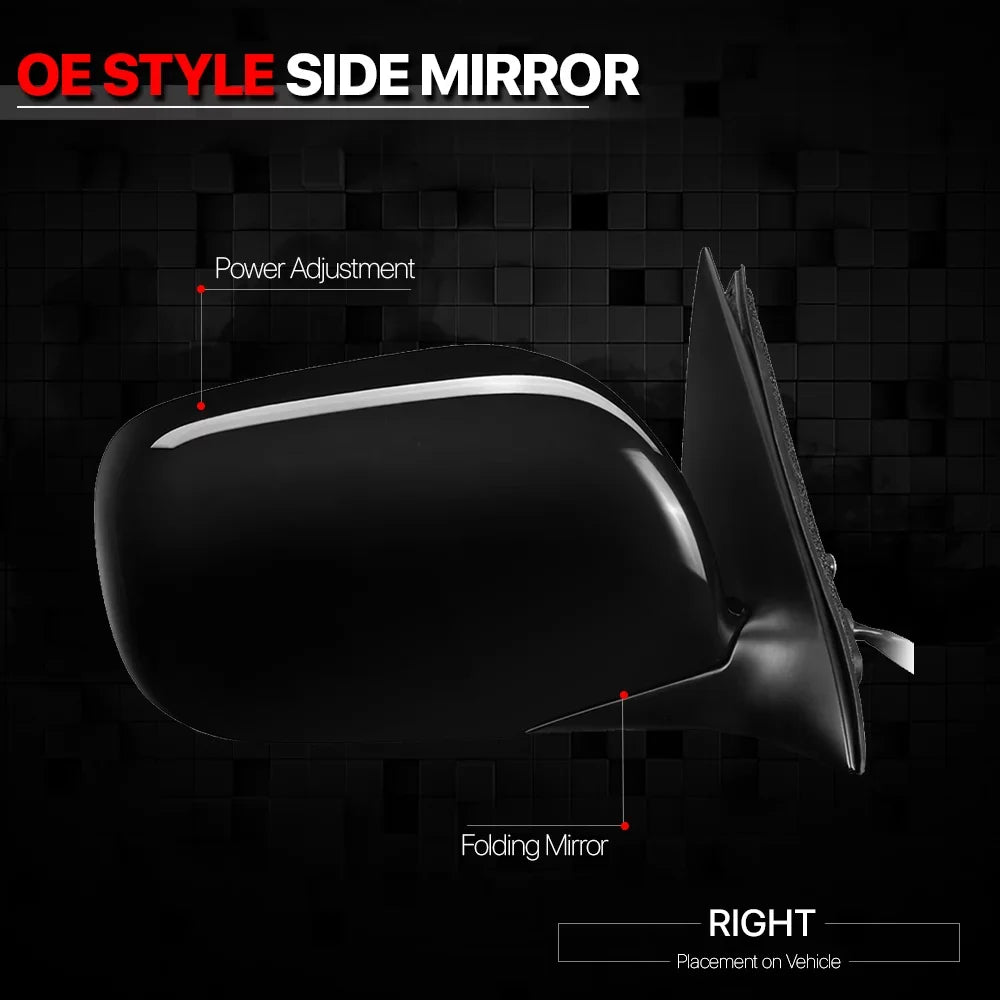 Rear Foldable 05 02 Lexus LS430 Right For Passenger Espejos Door 04 Side Operated 03 2001-2006 View Mirror Power Door