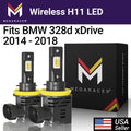 17 18 Headlight 12000LM 15 White Automotive 2015 H11 xDrive H16 Cool 6500K H9 H8 2017 14 Mega Fog 2018 328d Racer Light Replacement Wireless 328d 2014 xDrive 50W 12V 2016 16 Bulbs