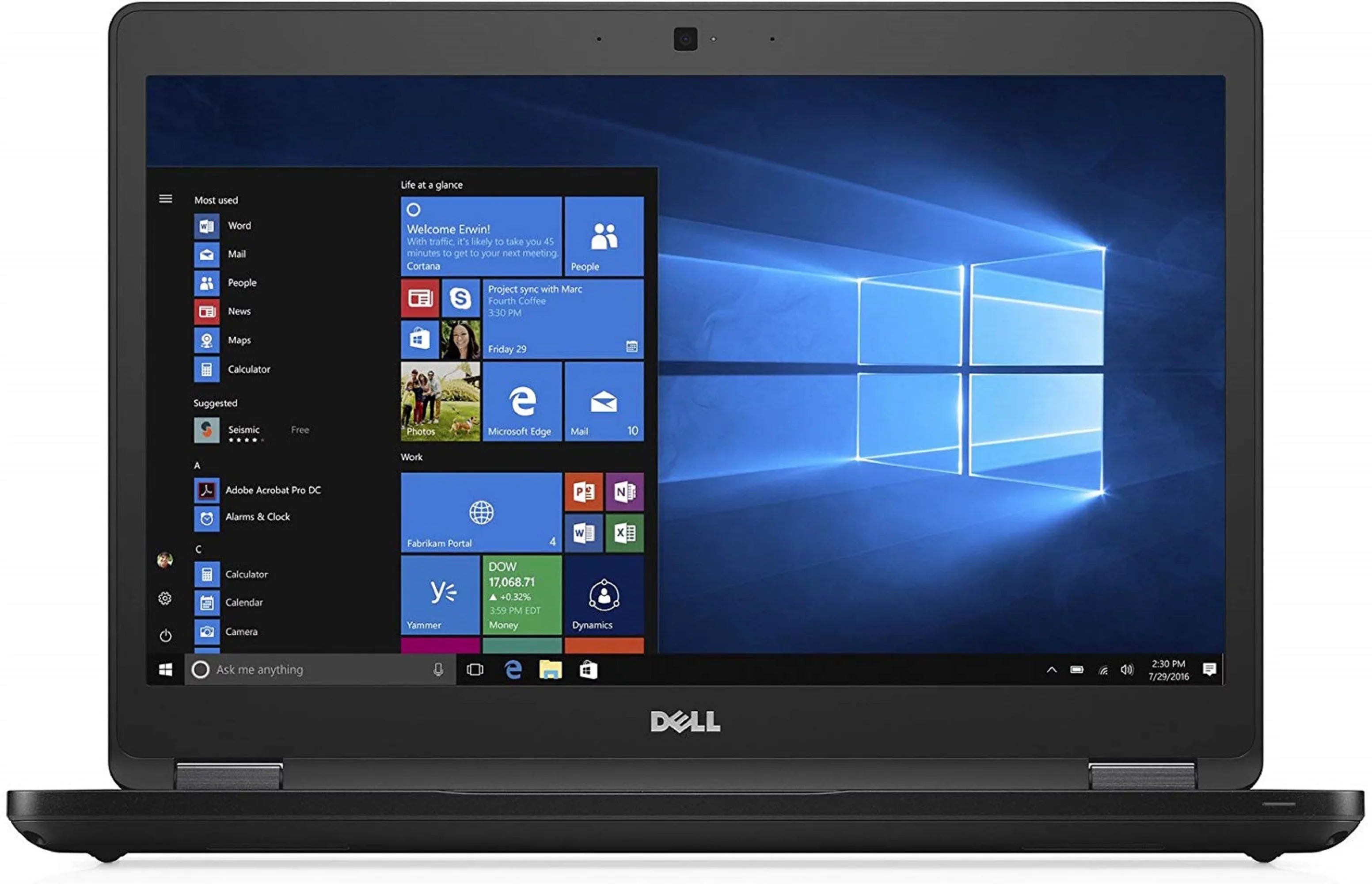 10 Laptop Bit Dual 6 Core Grade 5480 Used Professional Latitude Intel Dell B 64 8GB Gen i5 256GB Windows