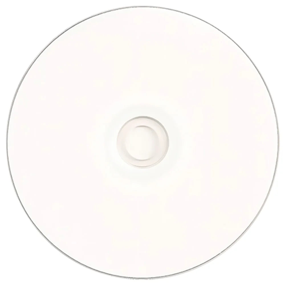 Blank Hub White 52X -R Ridata Disc 80Min Pack Recordable Media Inkjet 700MB Printable 1000