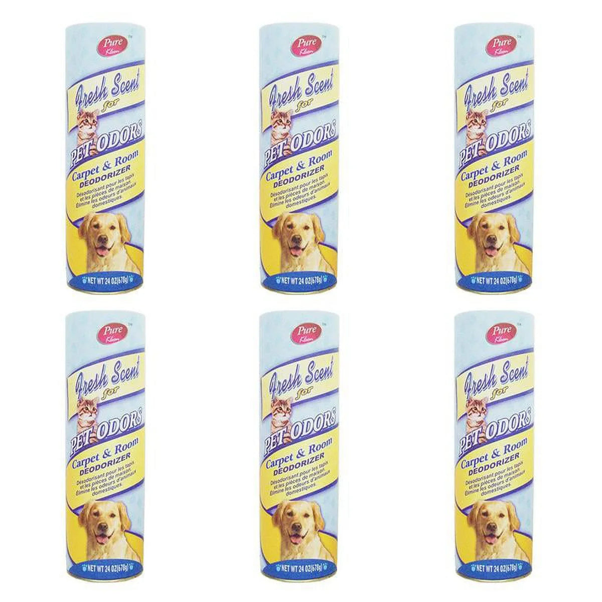 For Kleen Pet Fresh Scent Pure 6) of Odors (678g) (Pack