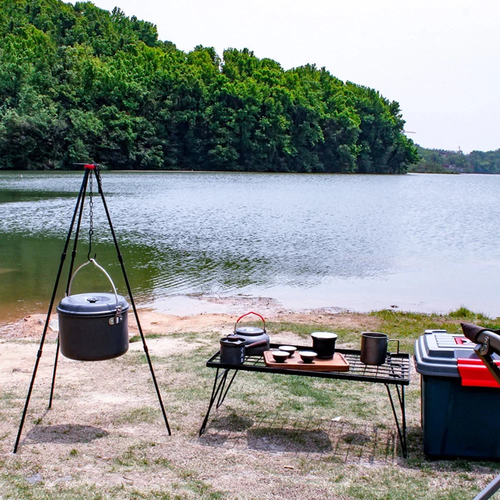 Tripod Camping Bonfire Bonfire Camping Triangle Support Portable Frame