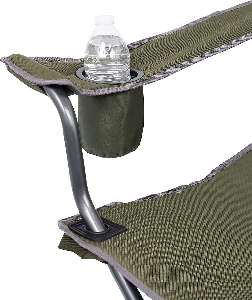 '- - Best Quad - Camping Green Bag Outdoor - Duty Padded Cup Insulated Heavy - - Sports Chair Holder Beach Extra Folding Internet's - Carrying - Case - Wide Cooler -
