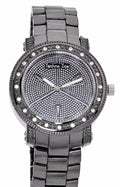 Case Big Watch Techno Business Ice 50mm Clubbing Gunmetal Mens