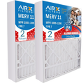 Filter Comparable 1000, Furnace . Honeywell 11 by 2 Premium 20x25x5 Pack Filter with Fits Air 20x25x5 to 1200 Made & FC100A1037 7