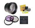 '+ 2.2x Finepix Direct Definition Piece 5 + Super Lens S9100 Fujifilm Filter Nwv Cleaning Kit 58mm 3 High Kit Piece Telephoto