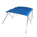 Top 4 8’ x Bimini - Pontoon 56” Black Marine Gen3 x Bow 91-96”