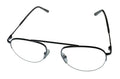 Mens 53mm New Frame. Jones J359. Rimless Aviator York Eyewear Gunmetal Metal