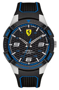 Quartz Men's Silicon Watch Apex Band 0830632 Ferrari Scuderia