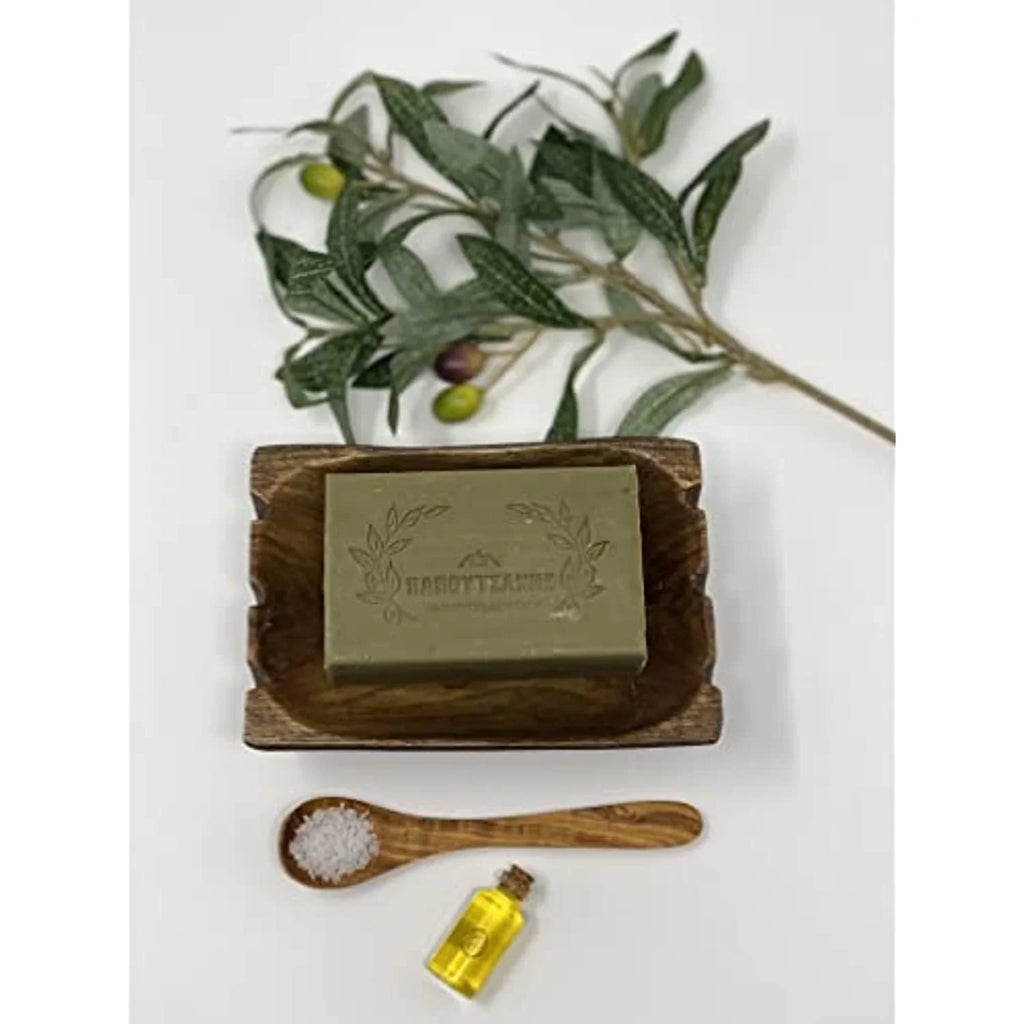 Oil 8.8 oz, Olive Of Greek (250g) Pack Soap Of Bars, 4 Pure Papoutsanis