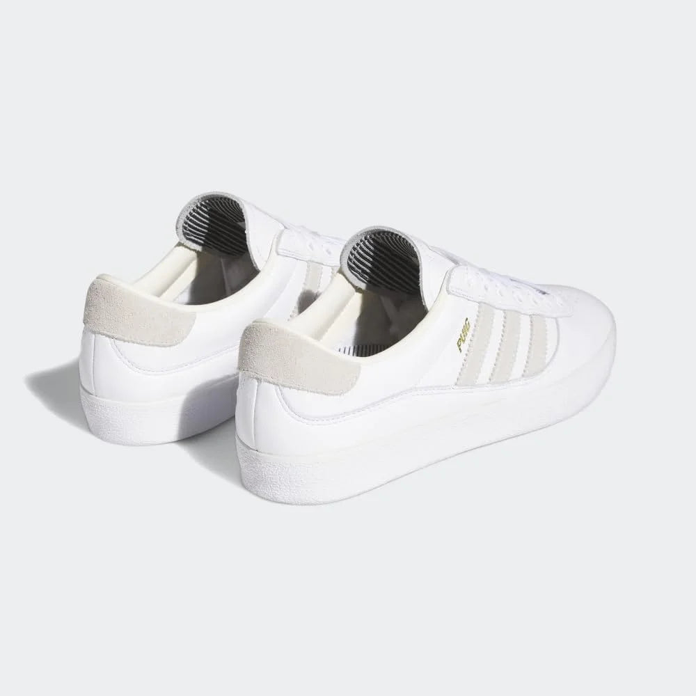 Puig Indoor Shoes 9.5 - White/White/Customized - Adidas
